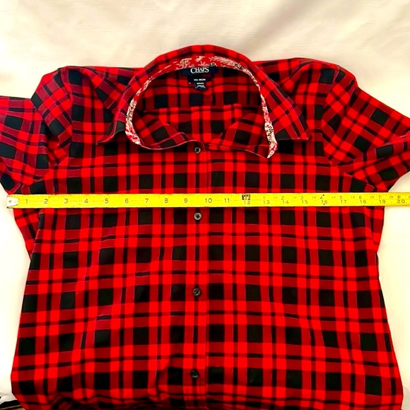 CHAPS~Tailored Button Down Shirt / No Iron - Picture 7 of 10